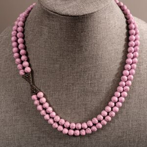 Howlite and Copper Double-Strand Necklace Set